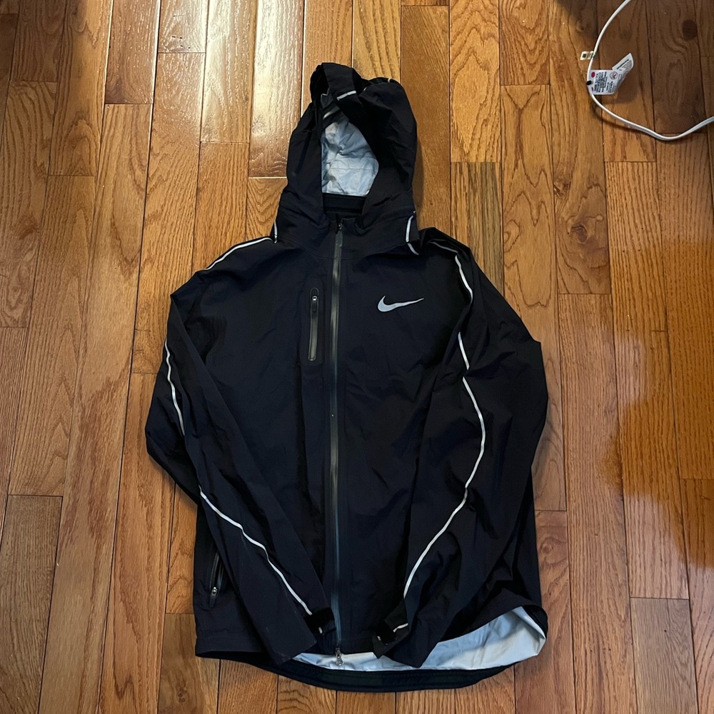 Nike Black Windbreaker